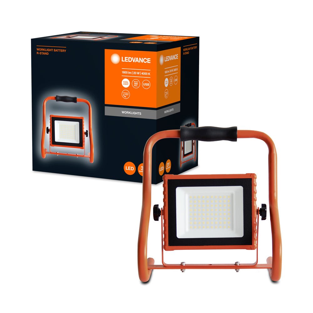 Pracovní LED světlo 20W WORKLIGHT BATTERY studená bílá