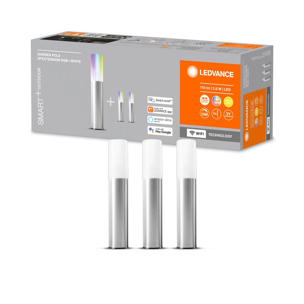 Prodloužení 3ks: Chytré venkovní WiFi LED RGBW světlo POLE