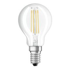 4058075434745 - Průhledná LED žárovka E14 4 W CLASSIC P, latidtelná bílá - Žárovka - LEDVANCE e-shop