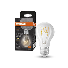 4099854075643 - Průhledná LED žárovka E27 VINTAGE 4.8 W, teplá bílá - Žárovka - LEDVANCE e-shop