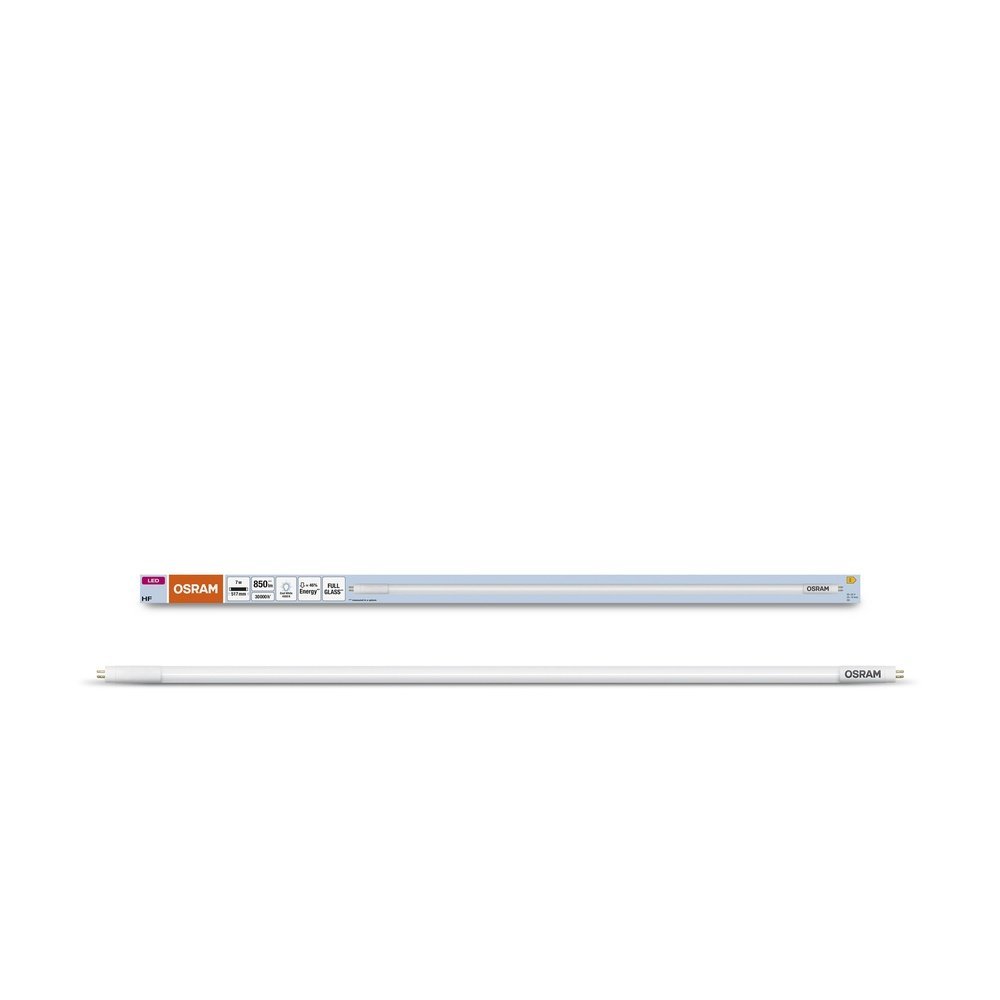 Skleněná LED trubice TUBE 517 mm 7W T5 HF L13, studená bílá