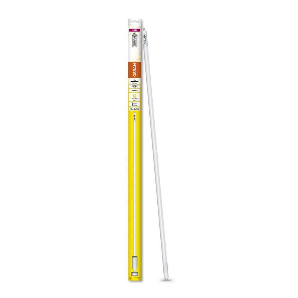 Skleněná LED trubice TUBE 849 mm 10W T5 HF HE21, teplá bílá