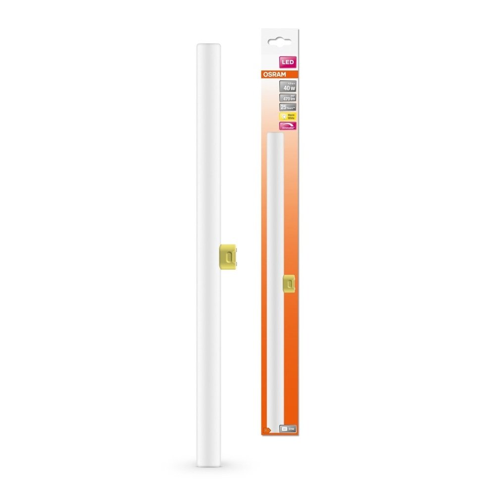 Stmívatelná LED trubicová žárovka S14d 4,9 W LEDinestra, teplá bílá 0,5 M