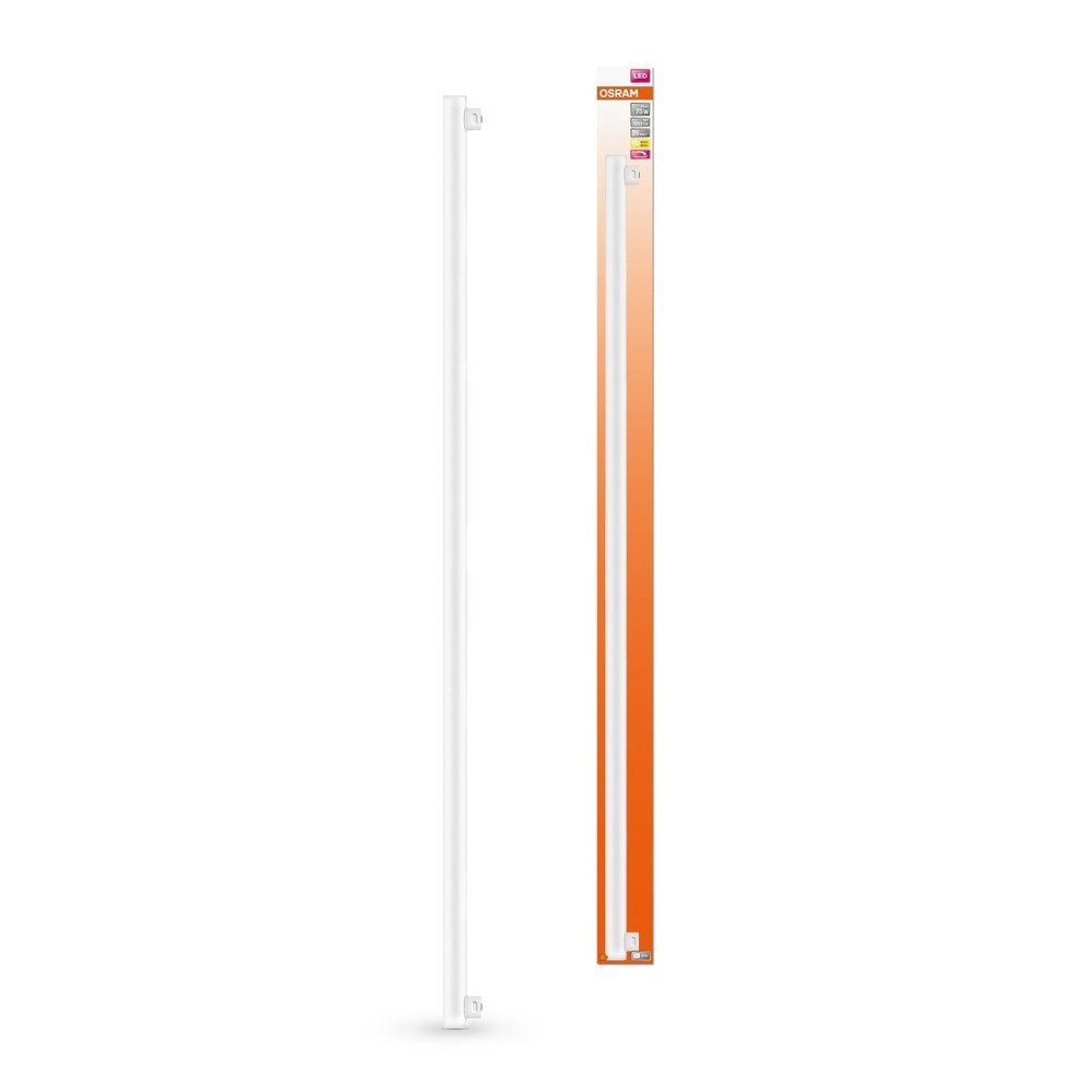 Stmívatelná LED trubicová žárovka S14s 9,9 W LEDinestra, teplá bílá 1 M