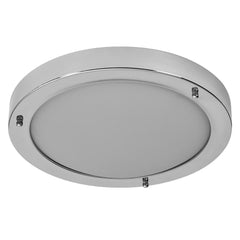 4099854103353 - Stříbrné koupelnové LED stropní svítidlo E27 CLASSIC ROUND - Nástěnné svítidlo - LEDVANCE e-shop