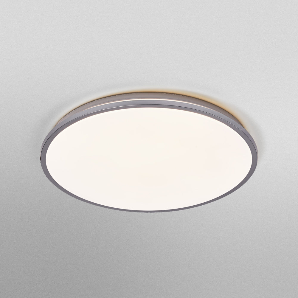 4058075832756 - Stříbrné stropní svítidlo ORBIS DUBLIN 390 mm, teplá bílá - Stropní svítidlo - LEDVANCE e-shop