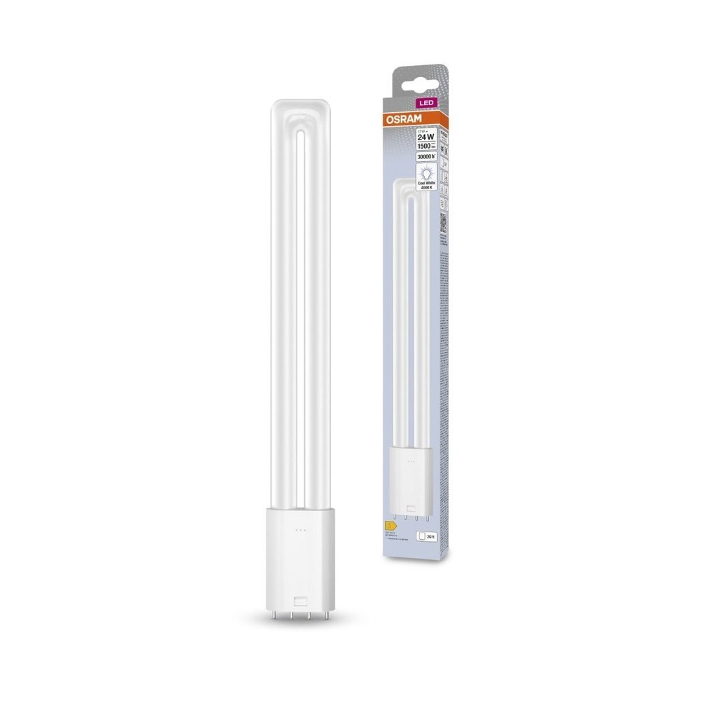 Trubicová LED žárovka 2G11 12 W DULUX, studená bílá