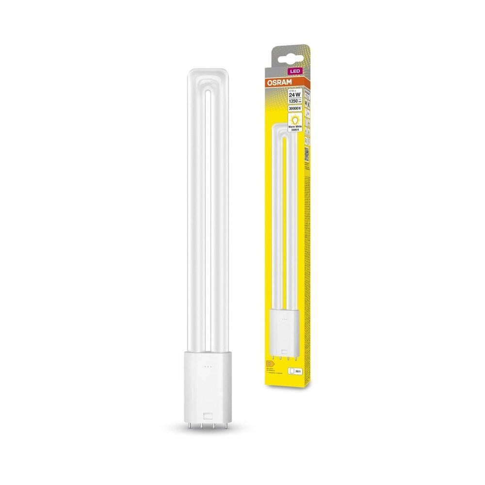 Trubicová LED žárovka 2G11 12 W DULUX, teplá bílá
