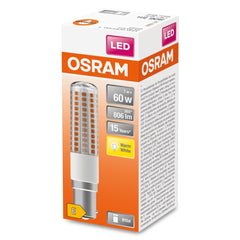 4058075606968 - Trubicová LED žárovka SPECIAL B15d 60 W, teplá bílá - Žárovka - LEDVANCE e-shop