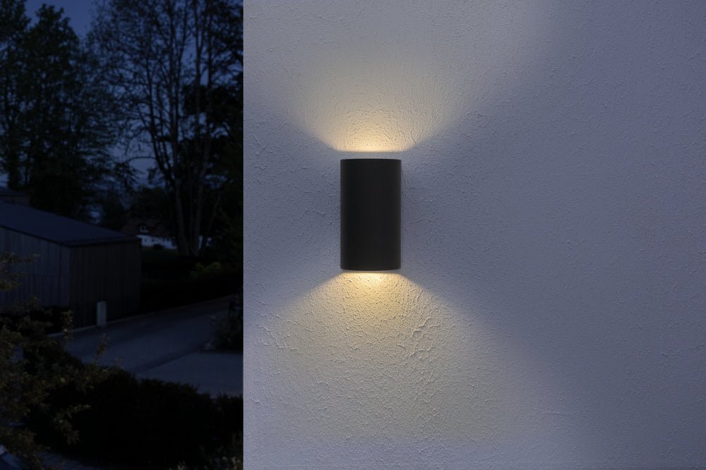 4058075214057 - Venkovní LED nástěnné osvětlení černé 12 W ENDURA teplá bílá - Nástěnné venkovní svítidlo - LEDVANCE e-shop