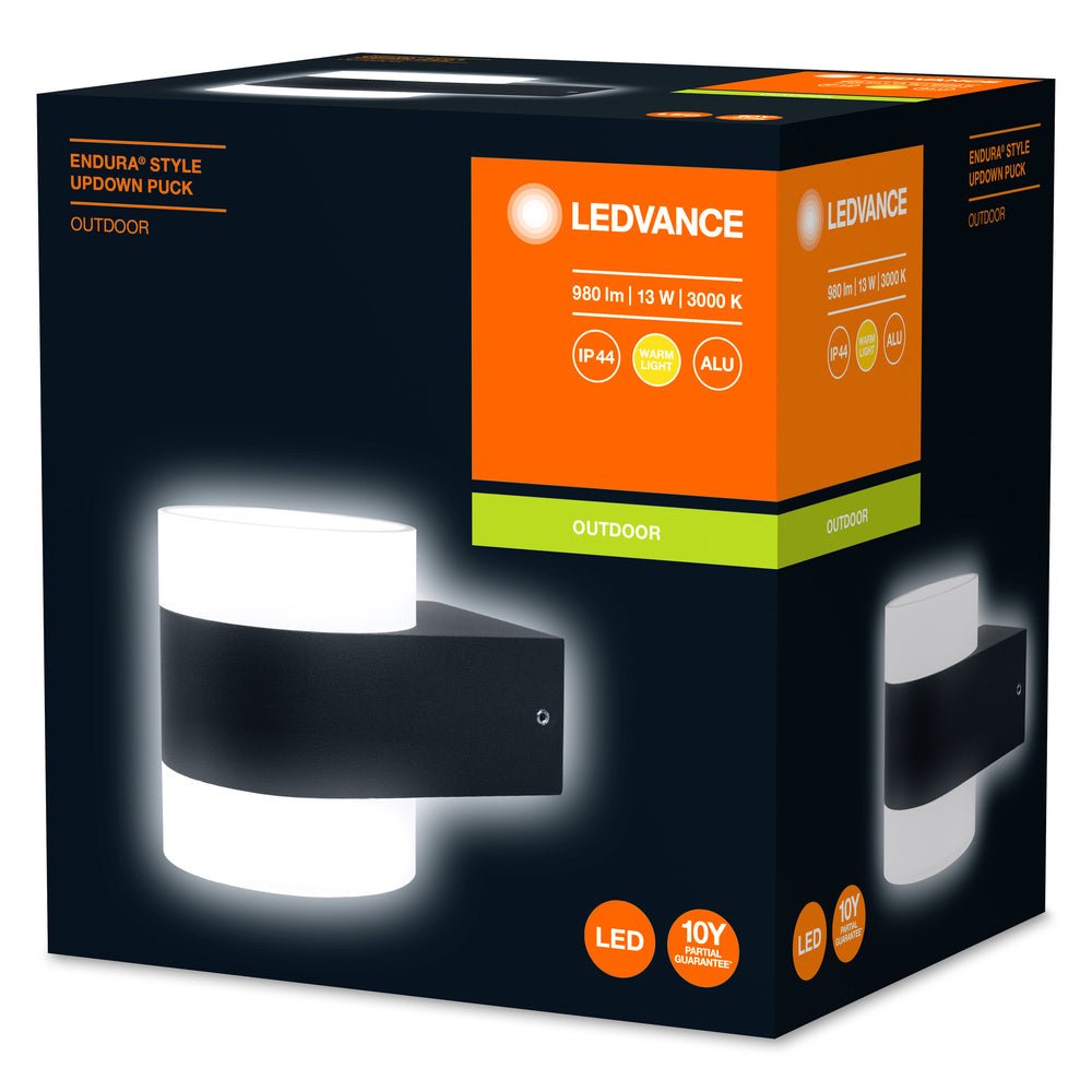 4058075205567 - Venkovní LED nástěnné svítidlo 13W ENDURA teplá bílá - Nástěnné venkovní svítidlo - LEDVANCE e-shop