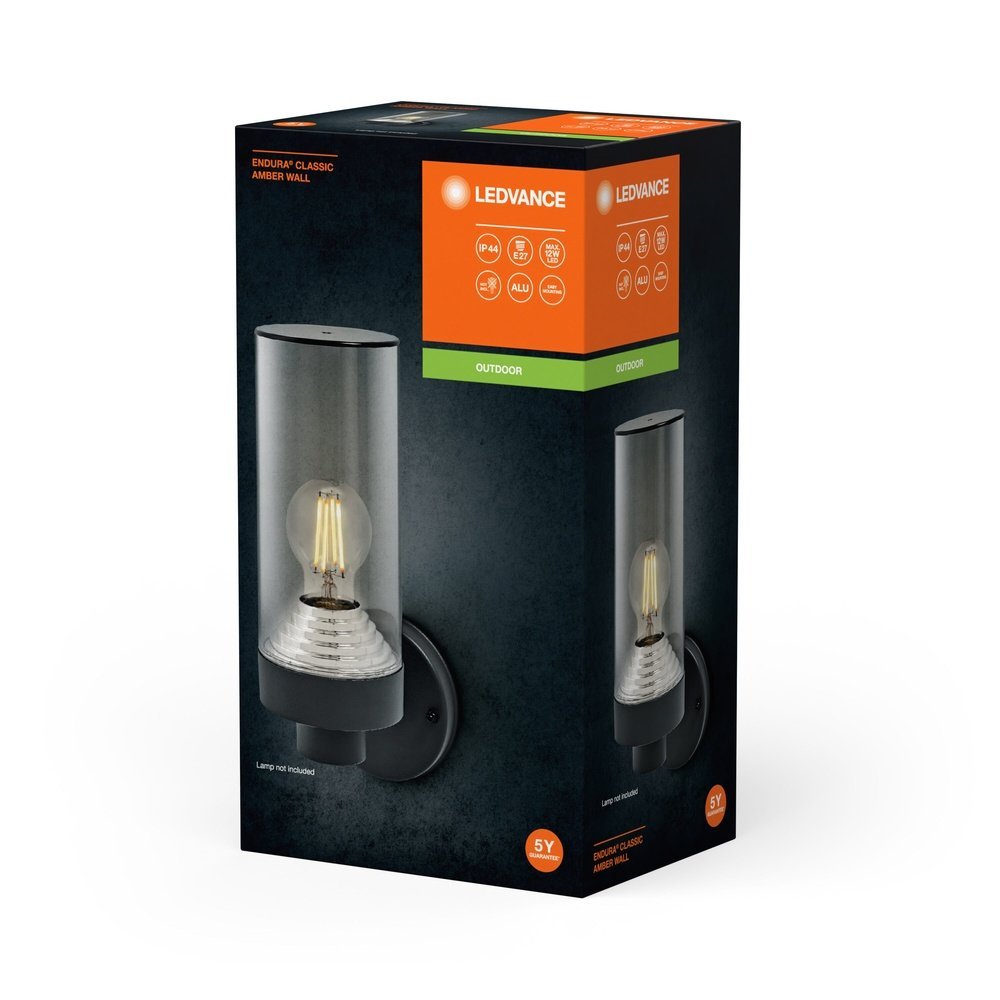 4058075835061 - Venkovní LED nástěnné svítidlo E27 ENDURA AMBER - Nástěnné venkovní svítidlo - LEDVANCE e-shop