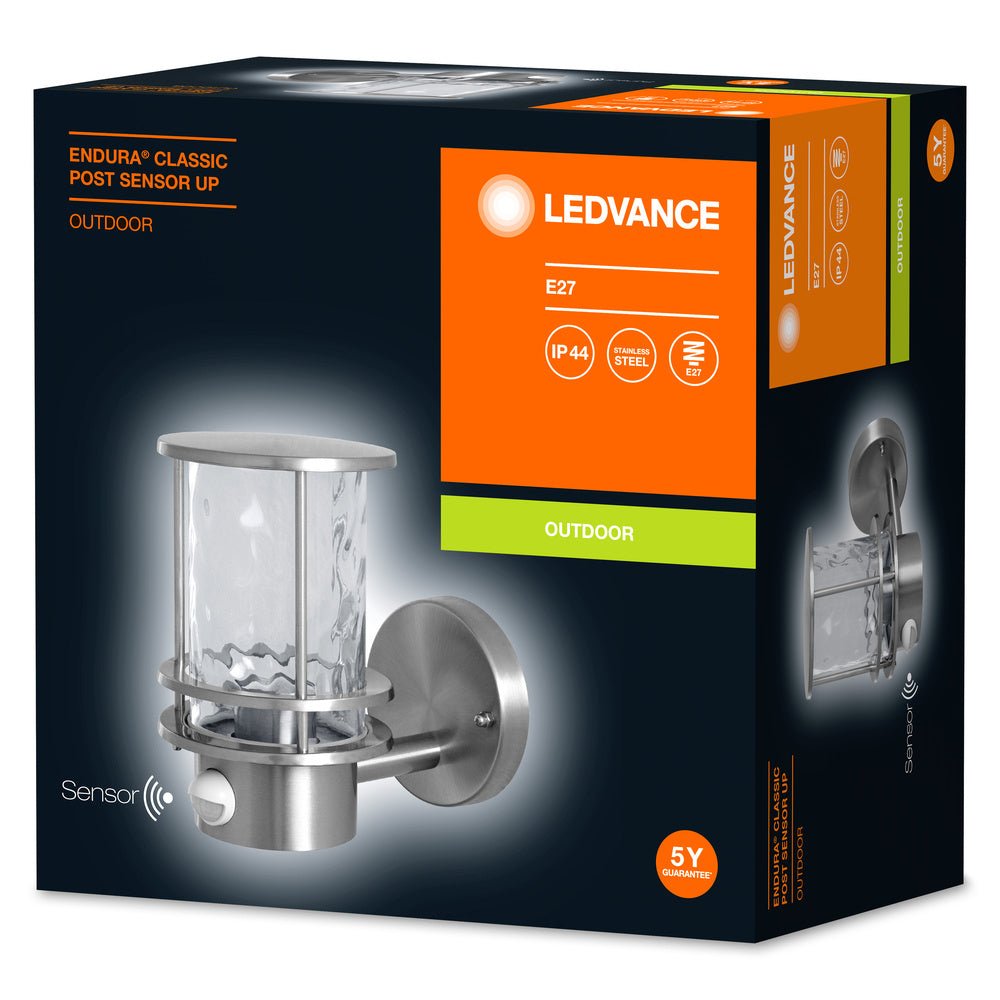 4058075206540 - Venkovní LED nástěnné svítidlo se senzorem E27 IP44 ENDURA - Nástěnné venkovní svítidlo - LEDVANCE e-shop