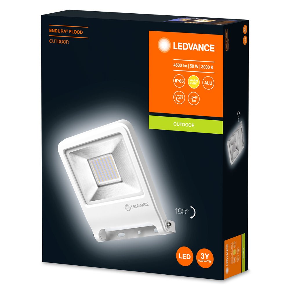 4058075239678 - Venkovní LED reflektor 50 W ENDURA teplá bílá - Reflektor - LEDVANCE e-shop