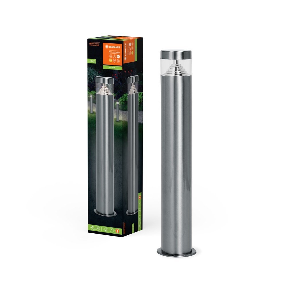 Venkovní LED sloupek ocel 50cm 2 W ORION, teplá bílá