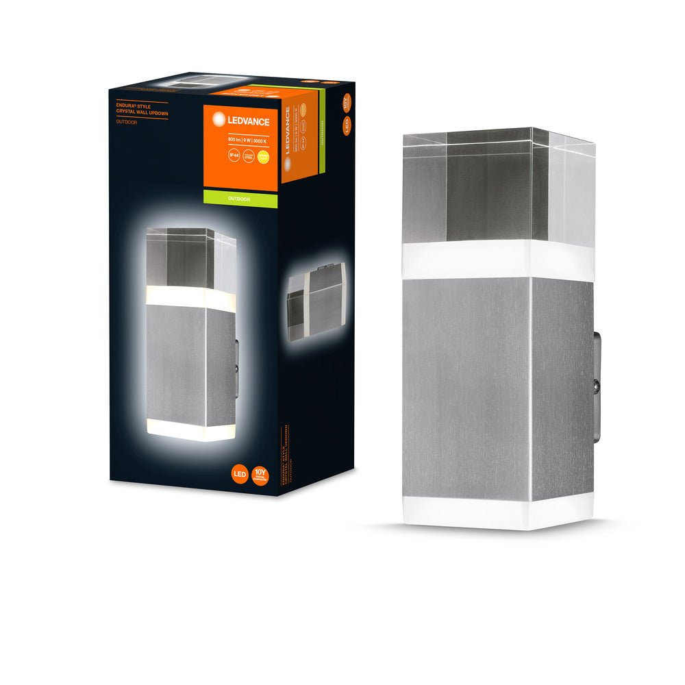 Venkovní nástěnné LED svítidlo ENDURA CRYSTAL 9W