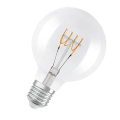4099854075681 - Vintage LED stmívatelná žárovka E27 GLOBE 4.8 W, teplá bílá - Žárovka - LEDVANCE e-shop