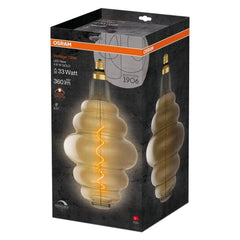 4058075761834 - Vintage LED žárovka ve tvaru hnízda E27 4,8 W GOLD VINTAGE, teplá bílá - Žárovka - LEDVANCE e-shop