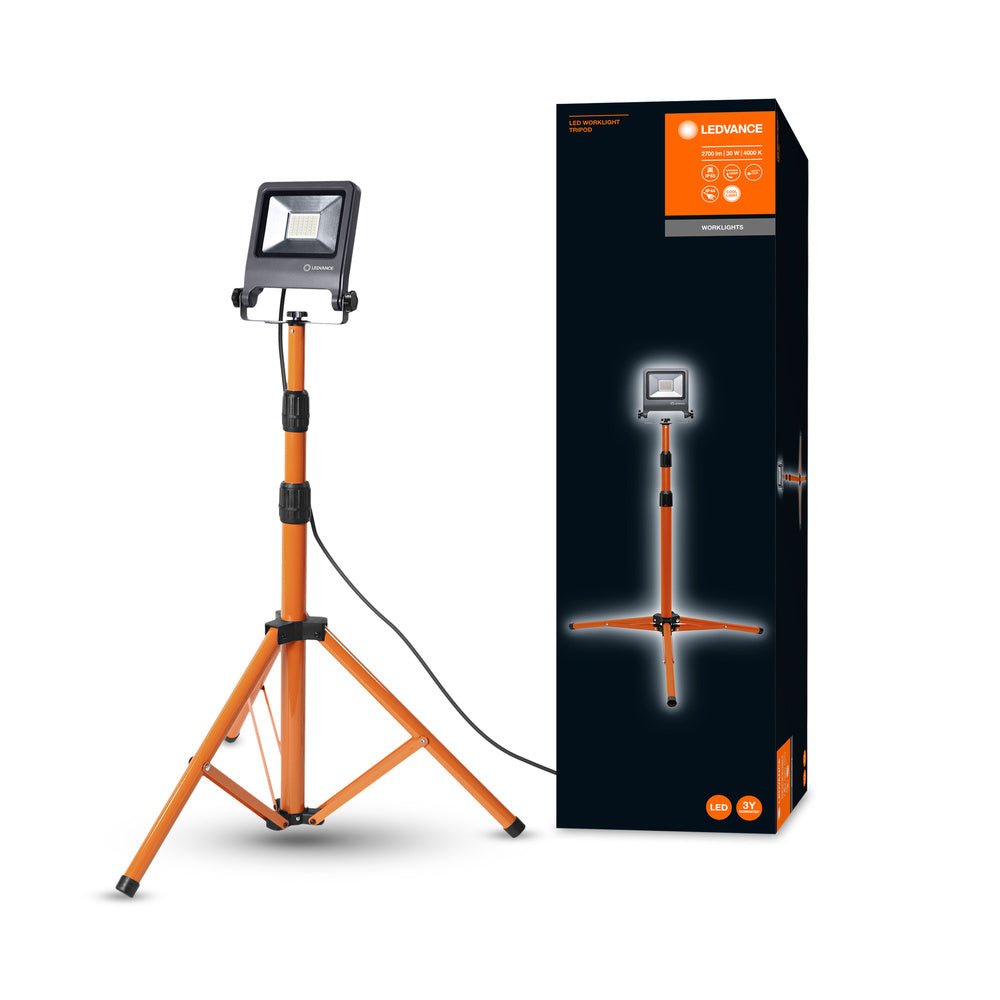 4058075213937 - Všestranné LED pracovní světlo 30 W TRIPOD studená bílá - Pracovní svítidlo - LEDVANCE e-shop