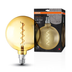 4058075269729 - Zlatá LED stmívatelná žárovka E27 4 W VINTAGE, teplá bílá - Žárovka - LEDVANCE e-shop