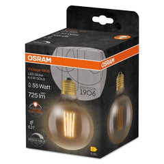 4099854132315 - Zlatá LED stmívatelná žárovka E27 6.5 W VINTAGE, teplá bílá - Žárovka - LEDVANCE e-shop
