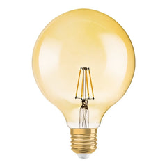 4058075809406 - Zlatá LED vintage žárovka E27 6,5 W GLOBE, teplá bílá - Žárovka - LEDVANCE e-shop