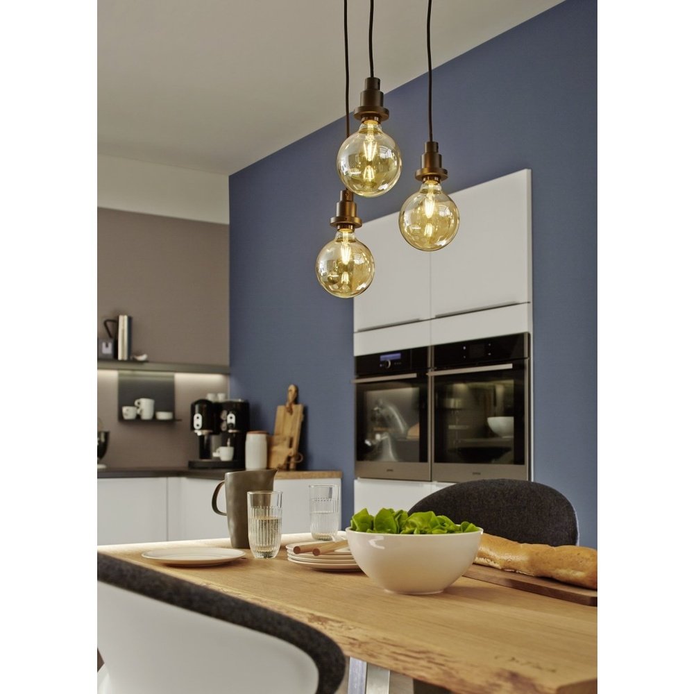 4058075809406 - Zlatá LED vintage žárovka E27 6,5 W GLOBE, teplá bílá - Žárovka - LEDVANCE e-shop