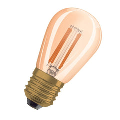 4058075779945 - Zlatá mini LED stmívatelná žárovka E27 4,8 W VINTAGE, teplá bílá - Žárovka - LEDVANCE e-shop