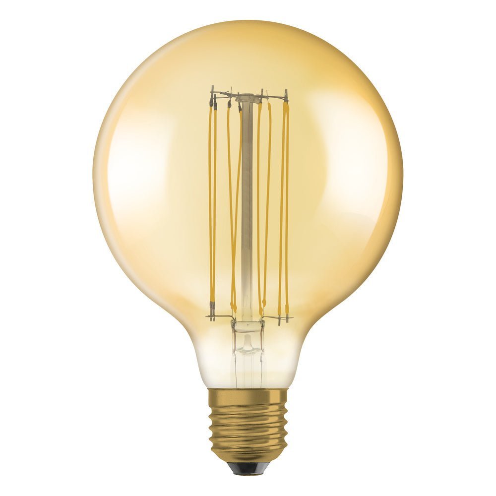 4058075761797 - Zlatá stmívatelná vintage LED žárovka E27 5,8 W GLOBE, teplá bílá - Žárovka - LEDVANCE e-shop