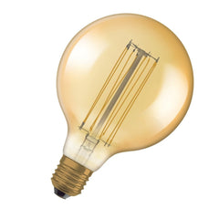 4058075761810 - Zlatá stmívatelná vintage LED žárovka E27 8,8 W GLOBE, teplá bílá - Žárovka - LEDVANCE e-shop